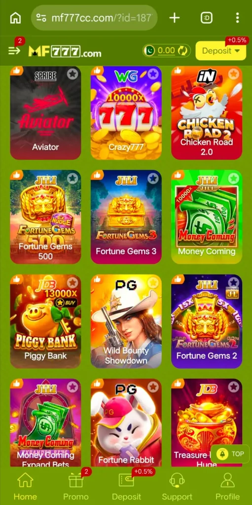 MF777 Game